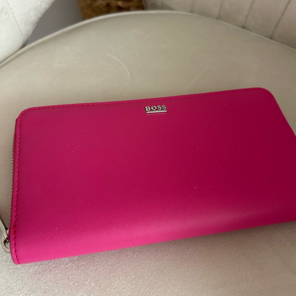 BOSS Vibrant Pink Clutch